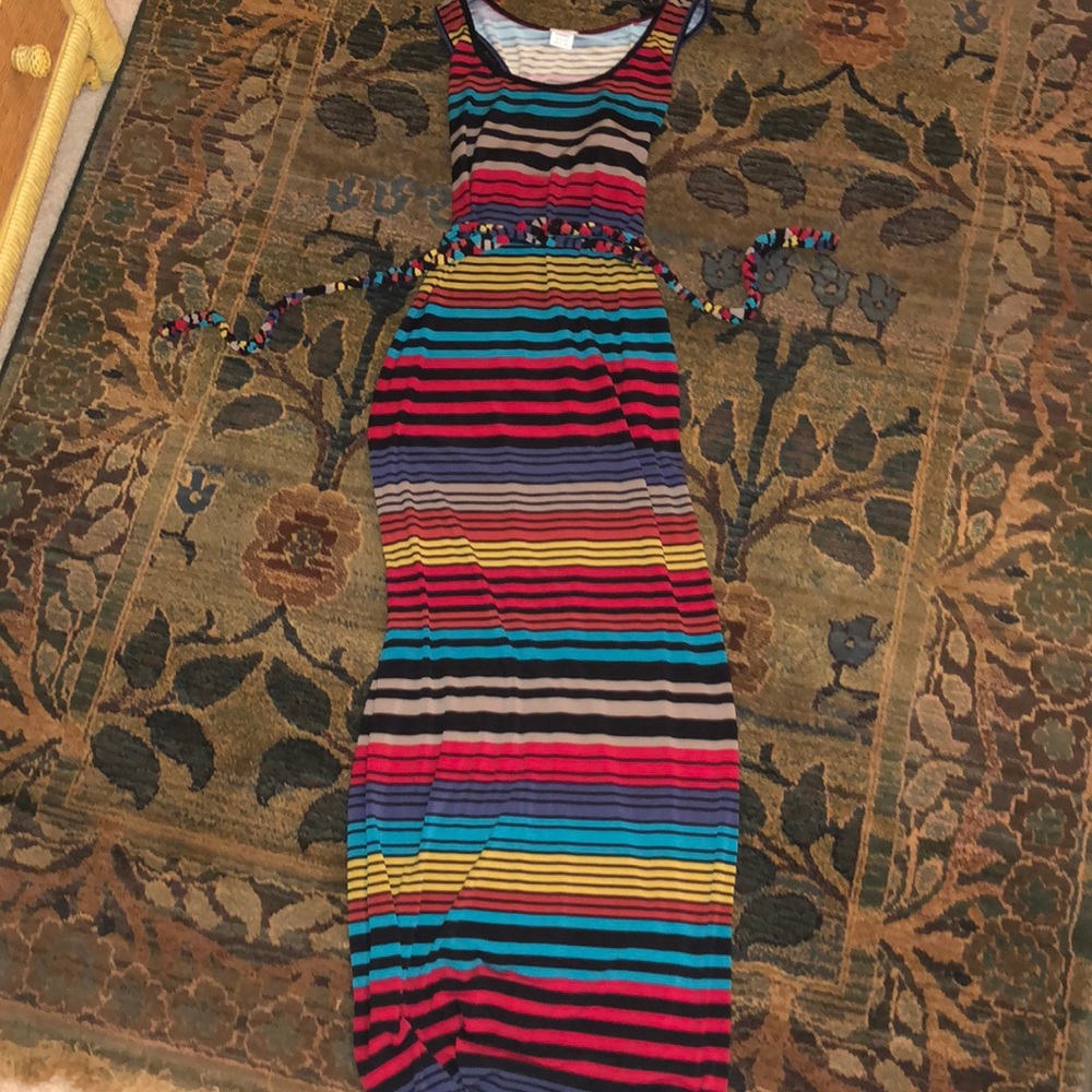 Long Colorful Summer Dress